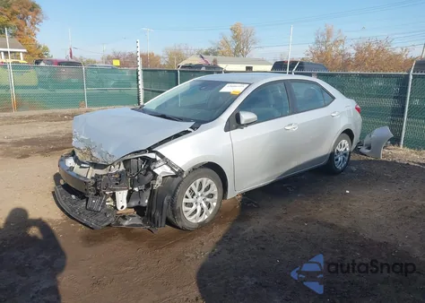 2018 Toyota Corolla Le from USA, damaged, VIN 2T1BURHE1JC001702